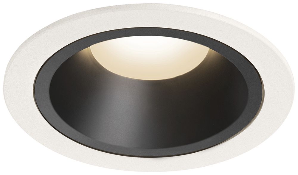 LED-Downlight SLV NUMINOS L 25.4W 2150lm 3000K 40° DIM Ø130×85mm ws/sz