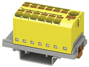 Verteilerblock PX PTFIX 10/12X4-NS35 YE