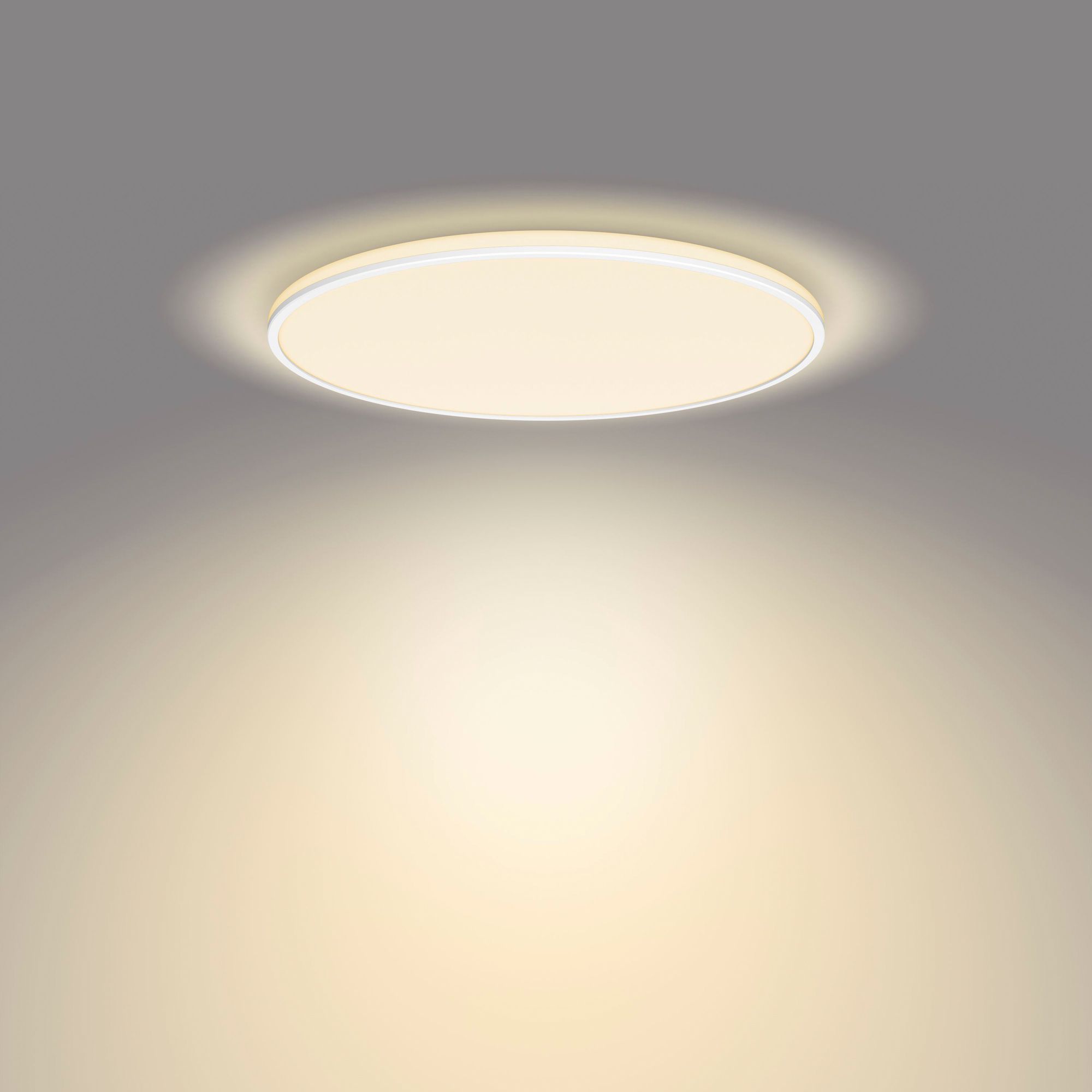 LED-Deckenleuchte Philips Ozziet 36W 3900lm 2700K DIM weiss