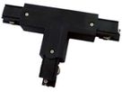 T-Verbinder DOTLUX dreiphasig, links 2, schwarz