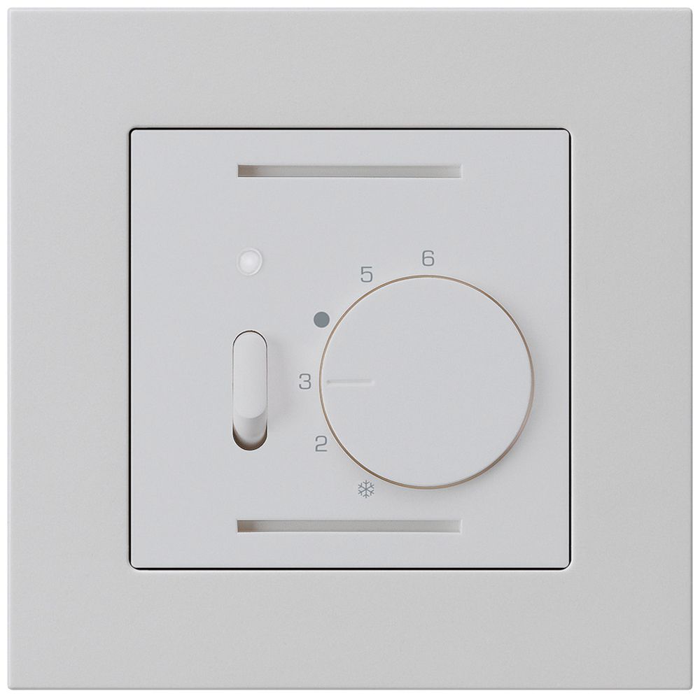 UP-Raumthermostat kallysto.pro hellgrau mit Schalter
