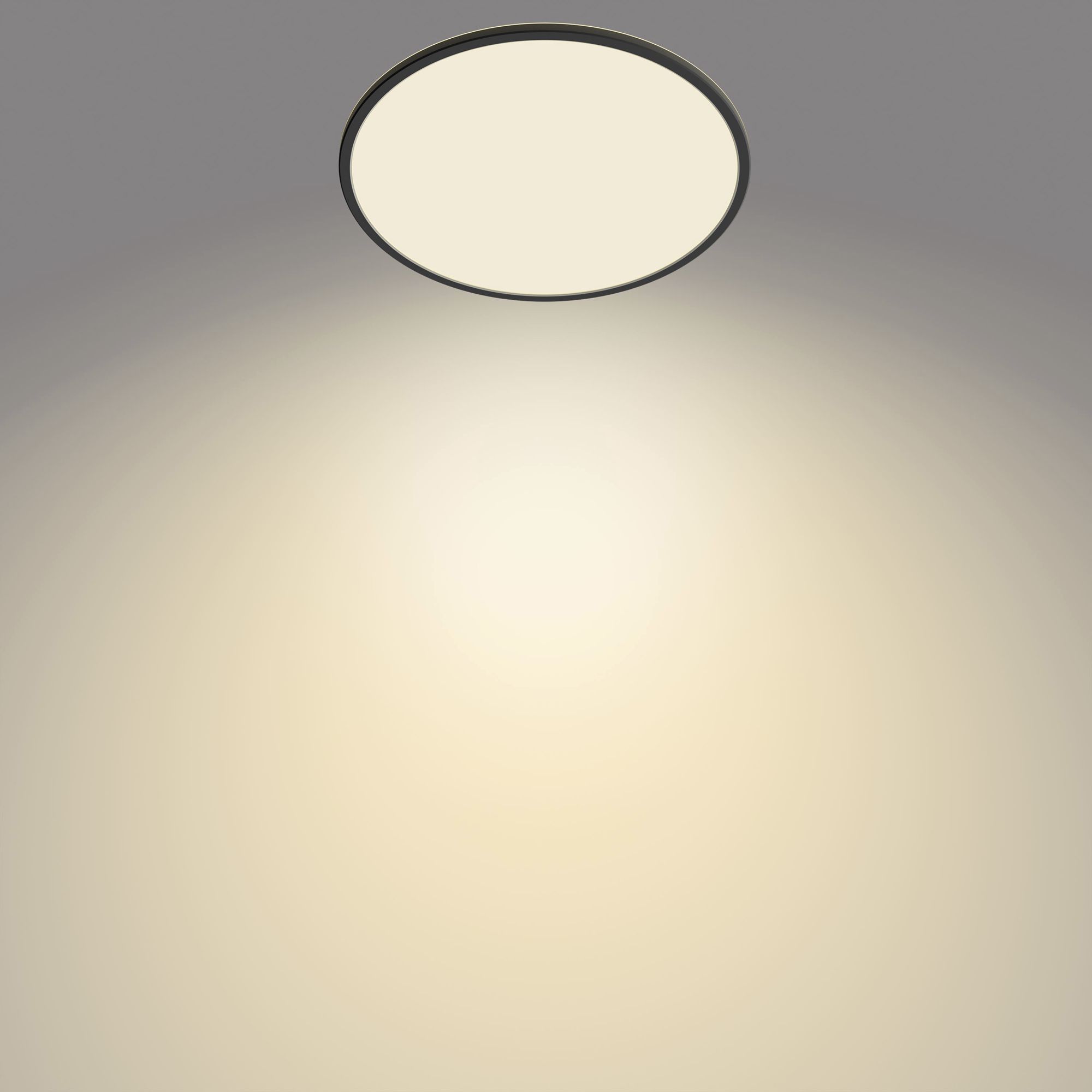 LED-Deckenleuchte Philips SceneSwitch 22W 2000lm 2700K IP20 DIM Ø430mm schwarz