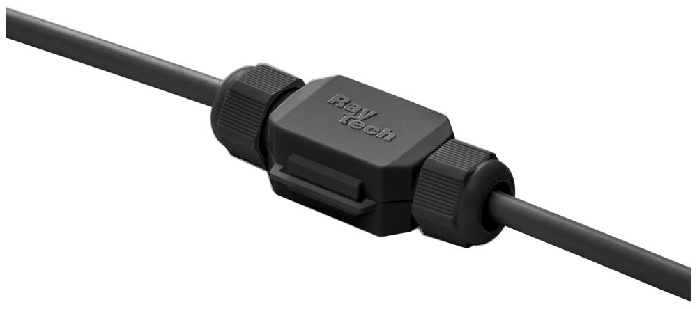 Manchon de jonction Raytech FRED/4-N avec gel raccord câble Ø 8…13mm IP68 noir