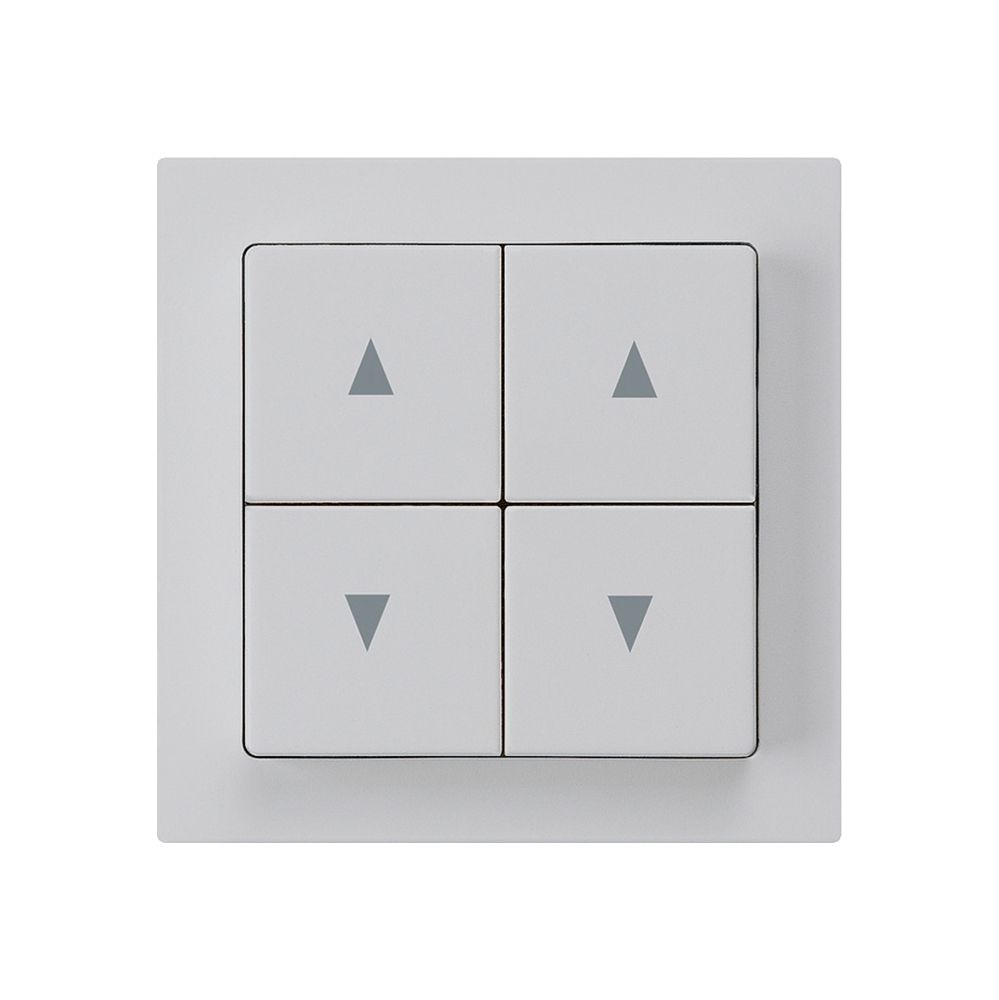 UP-Storenschalter kallysto A hellgrau mit 4 Funktionstasten