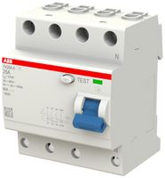 Fehlerstrom-Schutzschalter ABB FlexLine 3LN 400V 0.03A Typ A 25A 10kA 4TE