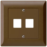 Kit frontal ENC HMS kallysto.line pour 2 modules brun