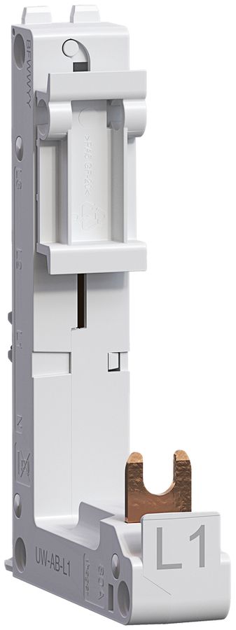 Adapter Hager uniway Bi-Connect 80A, 1P, L1