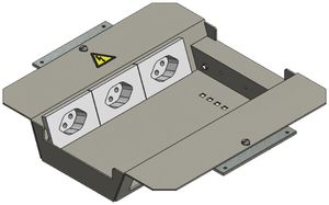 Einbausatz BAK SB 2×3 FLF liegend weiss