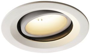 Downlight LED SLV NUMINOS MOVE M 17.5W 1600lm 3000K 55° VAR Ø135×81mm bc/bc