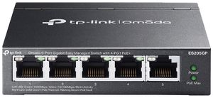 Switch TP-Link Omada ES205GP 5×RJ45 GbE 4×PoE+ managebar