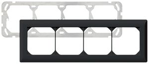 UP-Kopfzeile kallysto.line 1×4 schwarz horizontal