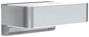 LED-Wandleuchte Steinel L 810 SC 9.8W 679lm 3000K IP44 mit Sensor Silber