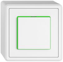 Pulsante AP EDIZIO.liv SNAPFIX® ARL/1P illuminazione laterale verde bi