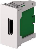 Module DisplayPort Cecoflex pour système de montage AV, f/f, blanc