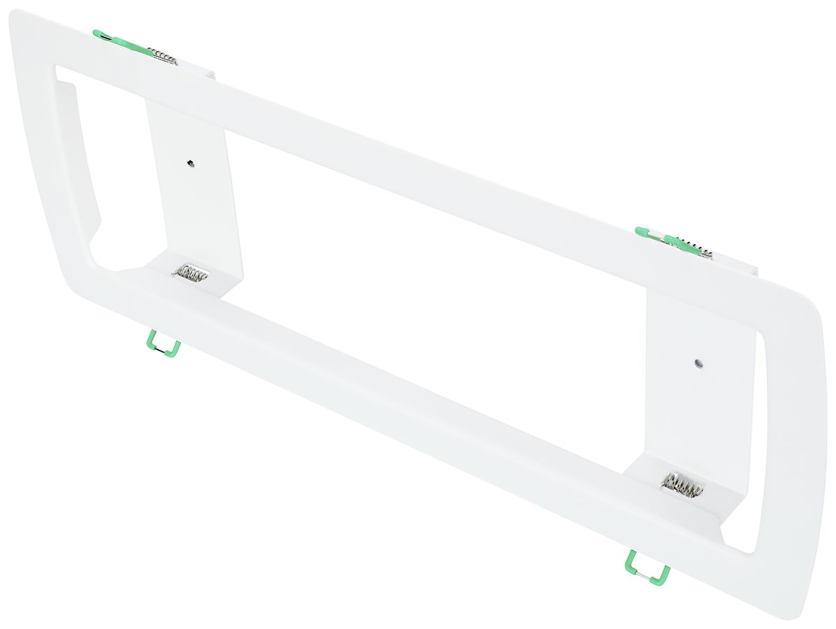 Cadre d'encastrement Sylvania LiFeSafe acier 388×148×33mm blanc