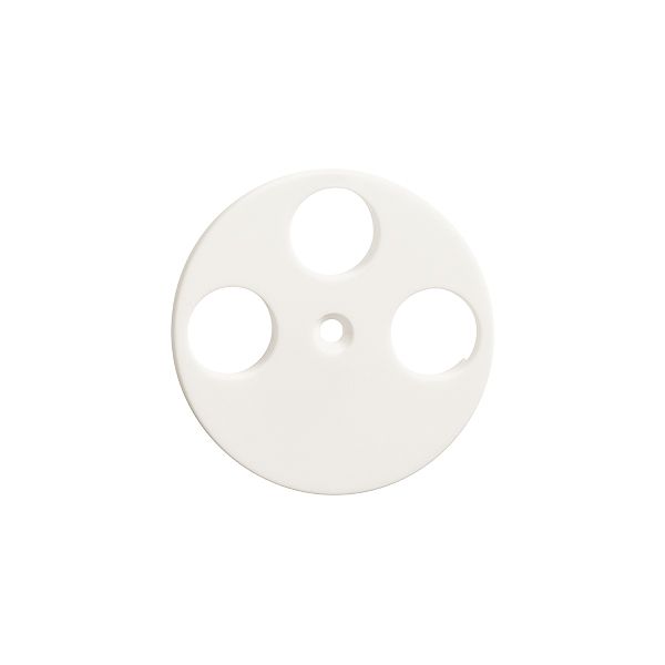 Disque frontal FH blanc pour prise SAT