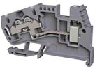 Durchgangs-Reihenklemme Woertz 0.5…4mm² 32A 800V Schraub.Federzug.2×1 TH35 gu