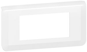 Abdeckrahmen MOS 1×4 Module horizontal weiss