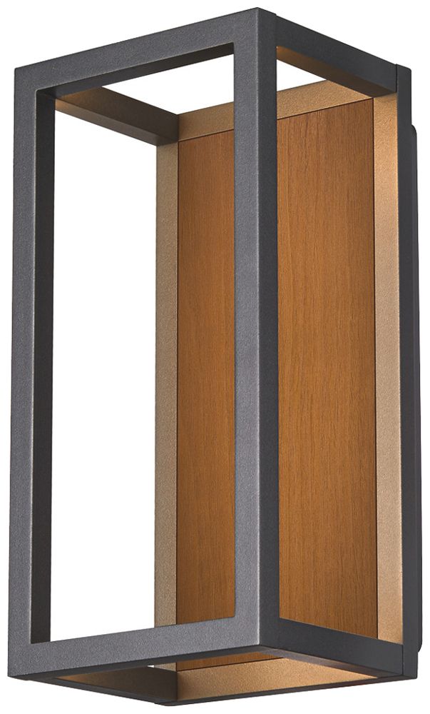 Applique LED SLV QUADRULO 7.4W 280lm 3000K IP55 132×125mm anthracite