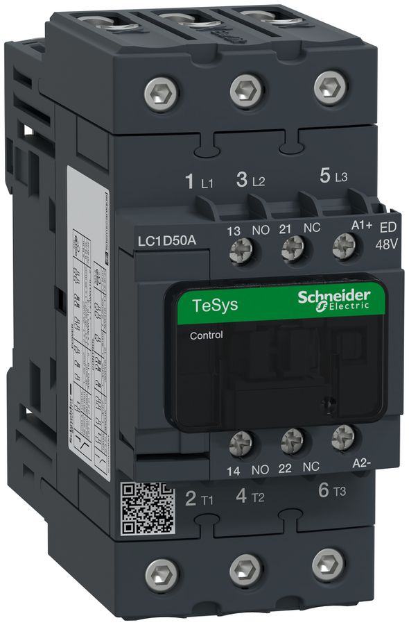 REG-Schütz Schneider Electric 48VDC 50A LC1D50AED