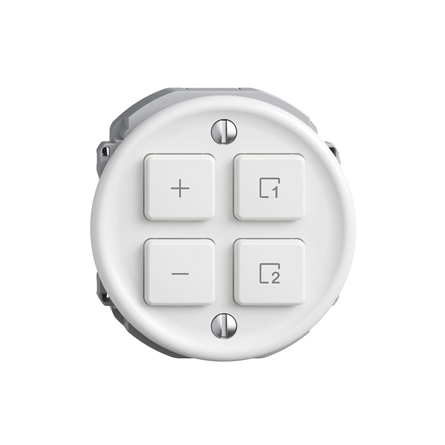 Comando per dimmer 1c scena/4t Sdue Wiser bianco