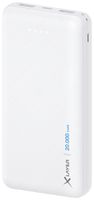 Powerbank XLayer Micro 20000mAh 2×USB-A ≤2A 145×70×26mm 420g bianco