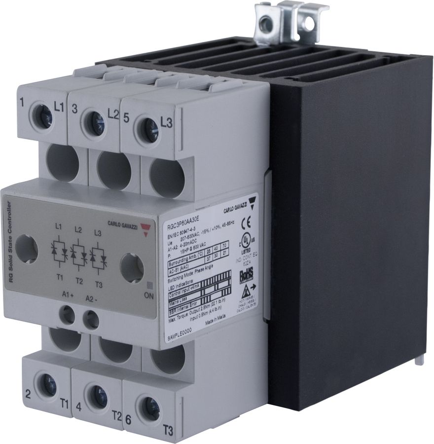 Gavazzi gradateur de puissance 4-20mA <15kW / 3x400VCA, sortie C1