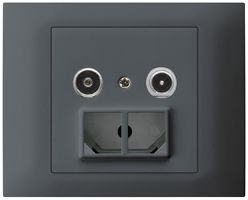 EB-Multimediadose kallysto R-TV Bauart T, 23dB, 2GHz anthrazit