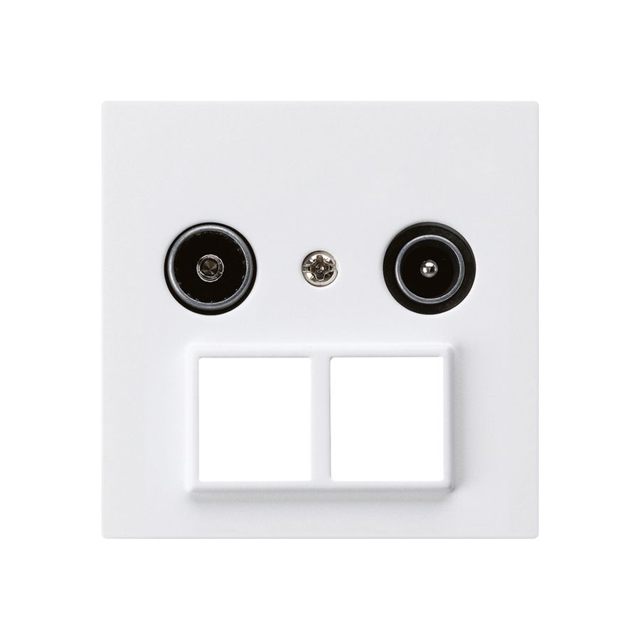 Prise d'antenne ENC R/TV HMS kallysto A 14dB blanc