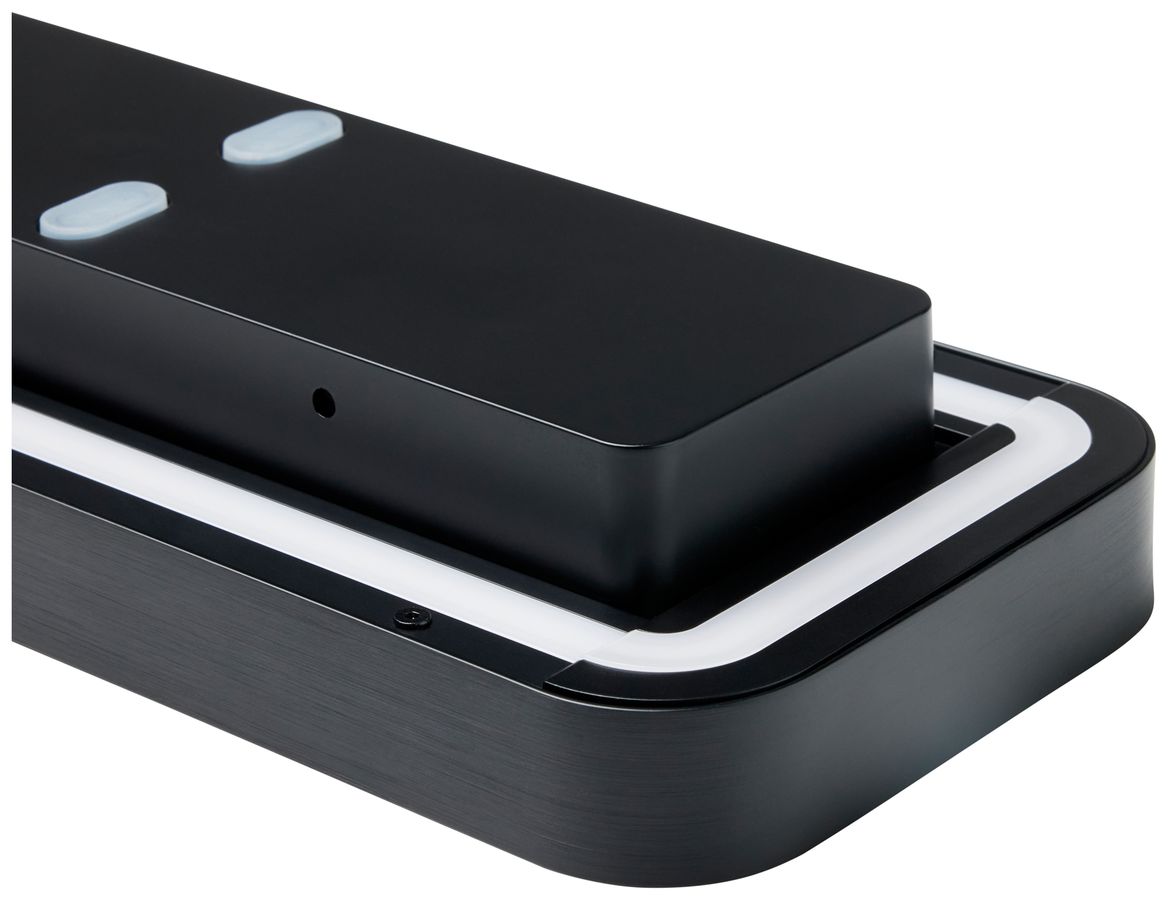 LED-Deckenleuchte Sir Heian Blade 38W 3850lm 930…940 DALI 1200×130mm schwarz