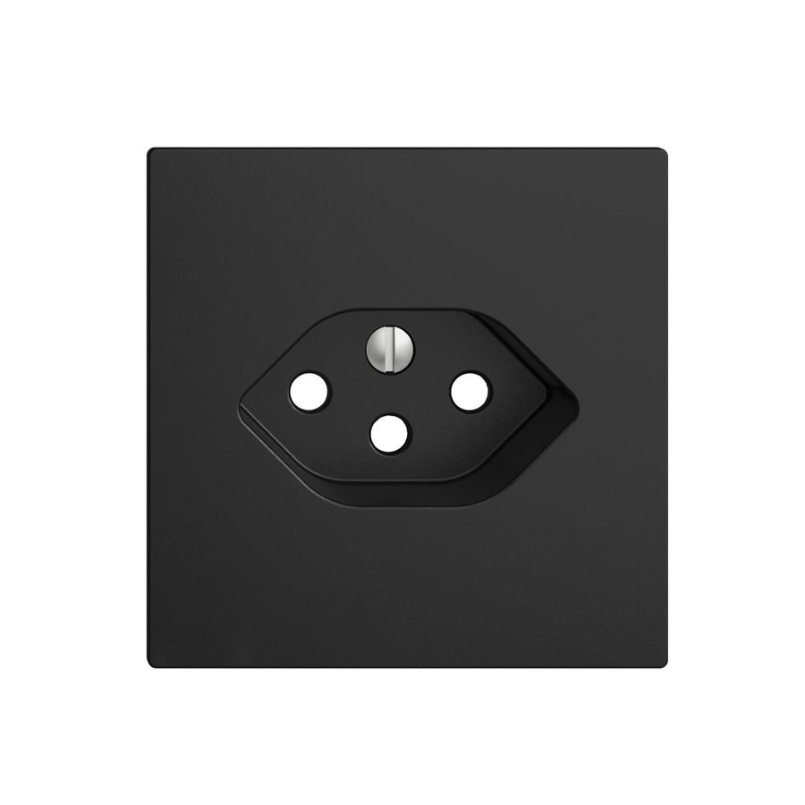 Frontplatte EDIZIOdue T13 schwarz