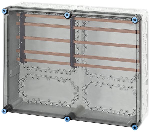 Gehäuse Hensel Mi, 600×450mm, Sammelschiene 250A, 5-polig