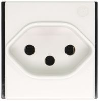 Steckdose Living Now Typ 13 2 Module weiss