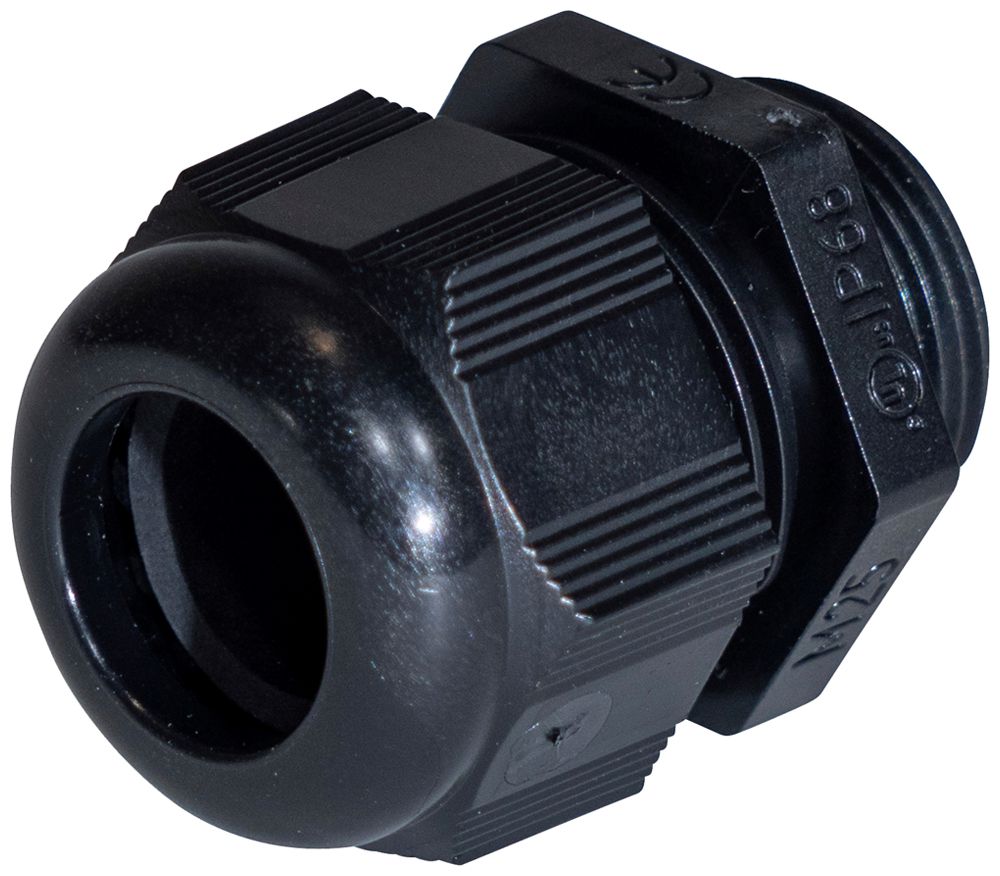 Pressacavo PLICA-TEC, M20 per cavo Ø5…12mm 10mm PA IP68 nero