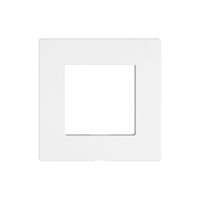 Plaque frontale EDIZIO.liv Wiser 60×60mm blanc