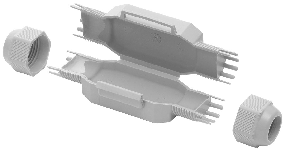 Manchon de jonction Raytech BETTY DINO avec gel câble Ø 10…16mm IP68 gris