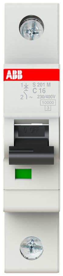Disjoncteur ABB S201M-C16 16A C 10kA