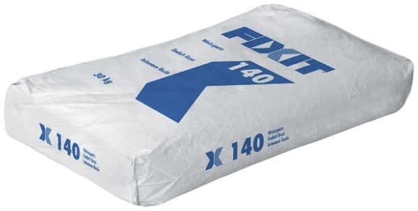 Plâtre blanc FIXIT 140, utilisation intérieure, gypse naturel, sac de 30kg