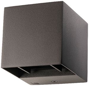 Applique LED SG Artes Mini 8W 400lm 840 IP44 VAR direct/indirect anthracite