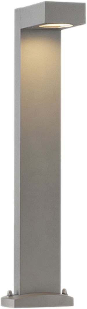 Lampada da terra SLV QUADRASYL, GX53 11W IP44 grigio argento