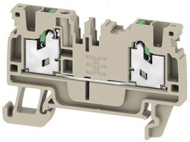Durchgangs-Reihenklemme Weidmüller S2C 2.5 SNAP IN 2.5mm² beige