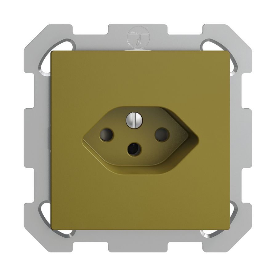 UP-Steckdose EDIZIOdue T13 olive