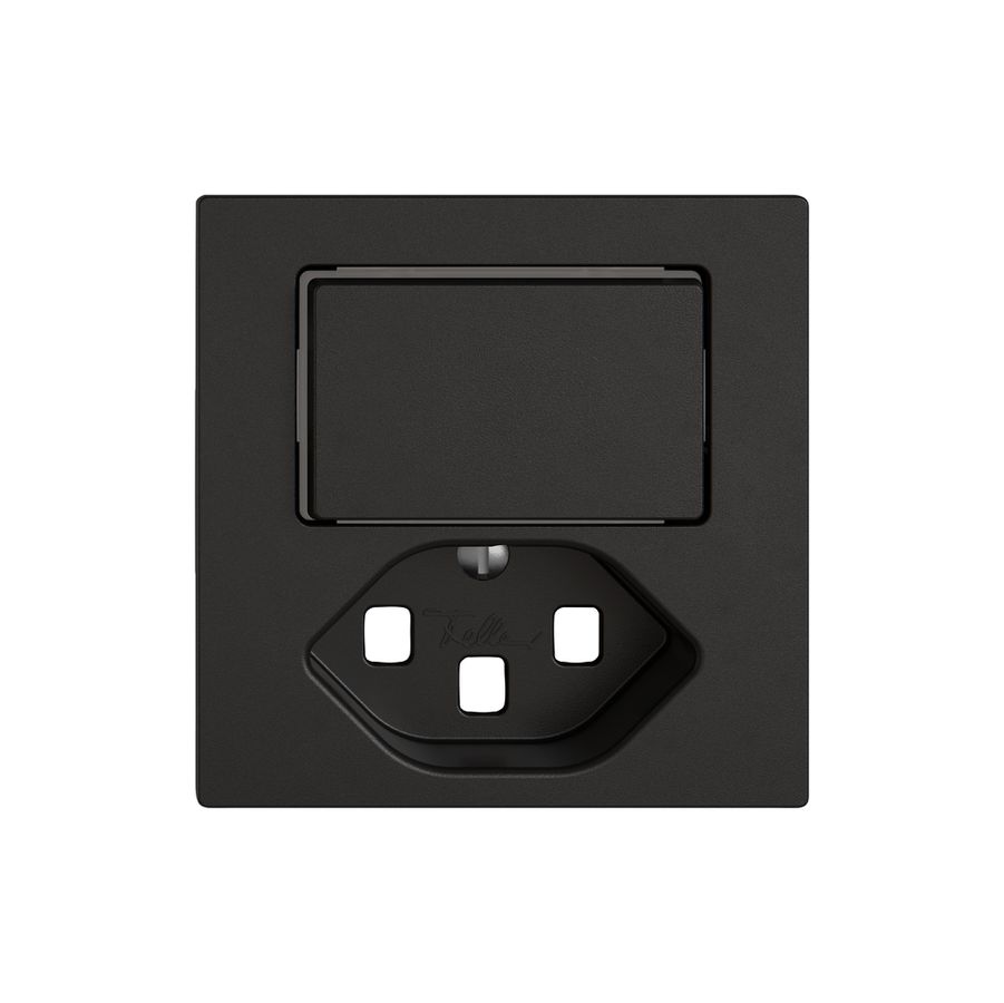 Montageset EDIZIO.liv SNAPFIX® für Kombi.T23 m.1 Knopf bel.m.Seitenlinse sz