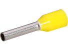 Aderendhülse Typ A isoliert 1mm²/8mm gelb