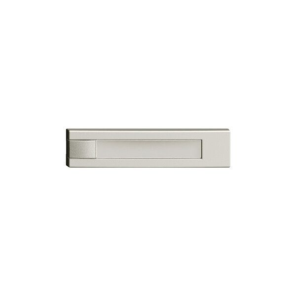 Touche 1/4 KNX/électron.s.LED+ pap.EDIZIOdue commande 1×gris clair