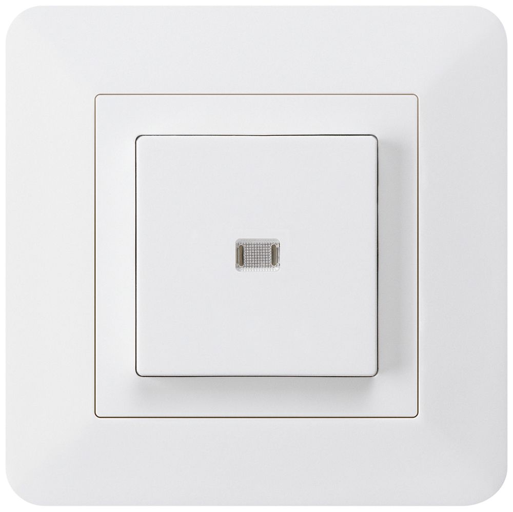 UP-Leuchtdruckschalter kallysto.trend 3/2L weiss