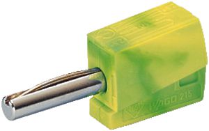 Bananenstecker 4mm WAGO grün/gelb
