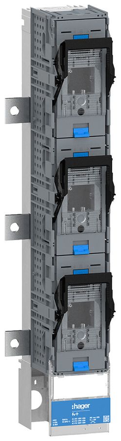 Barre de commutation HPC Hager FV+ NH3 1P 630A 690V 120kA raccordement à vis