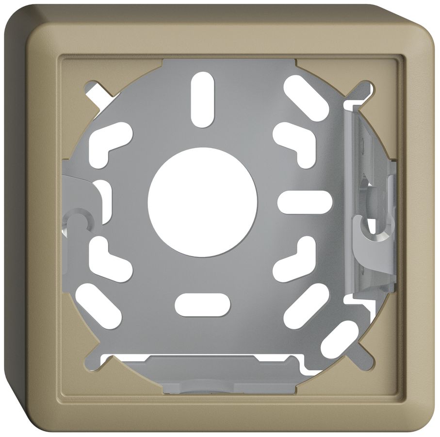 Kappe mit Grundplatte 39mm EDIZIOdue sand