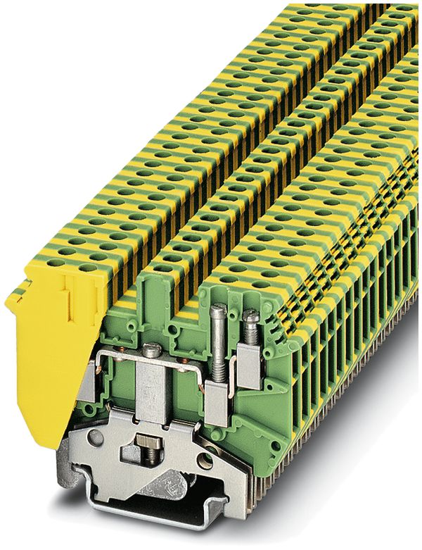 Borne Phoenix Contact 0.2…2.5mm² l=5.2mm vert/jaune